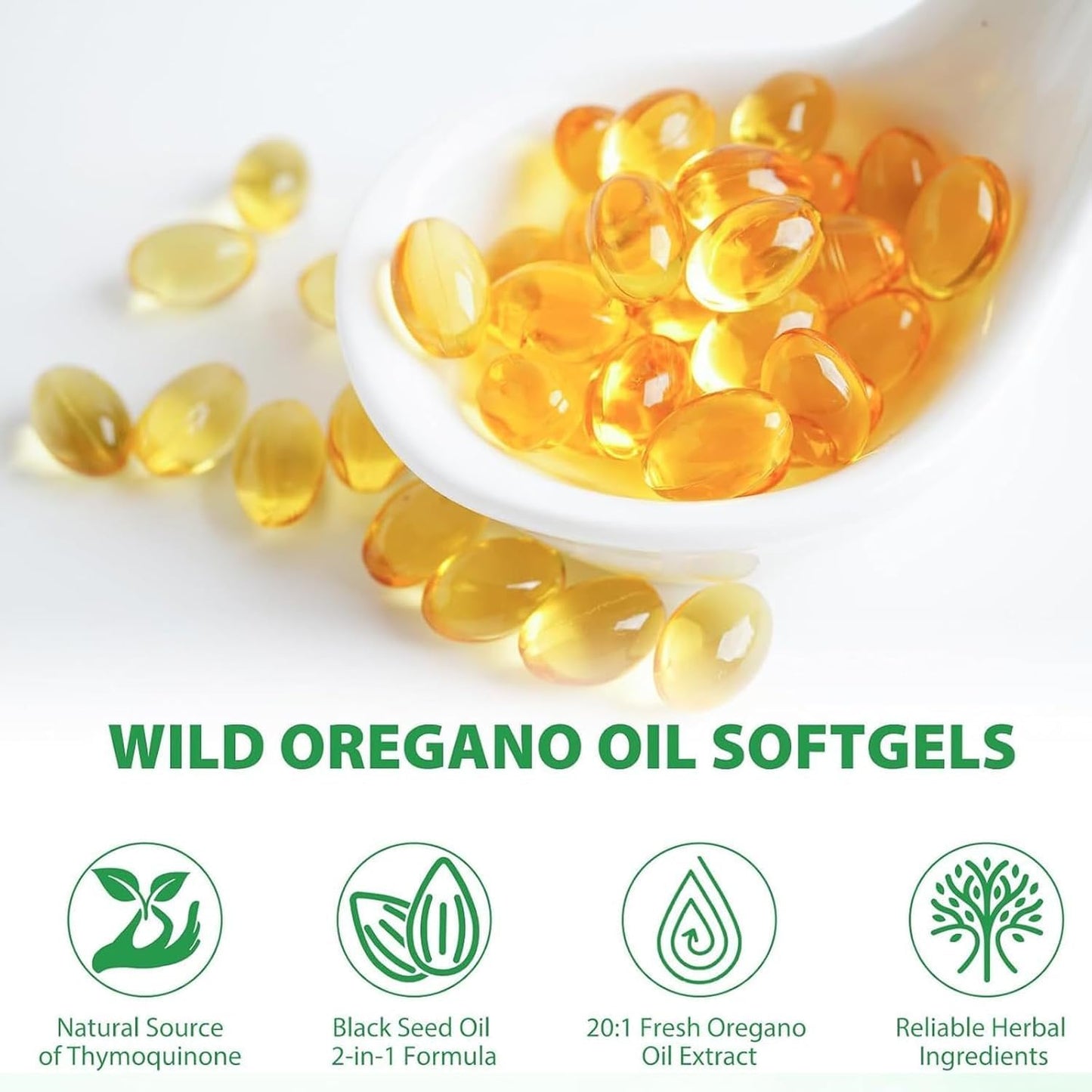 Oil Of Oregano With Black Seed Oil