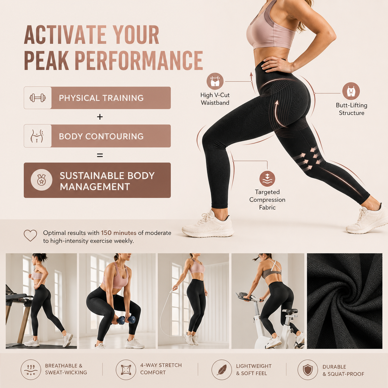 3D Cellulite Leggings
